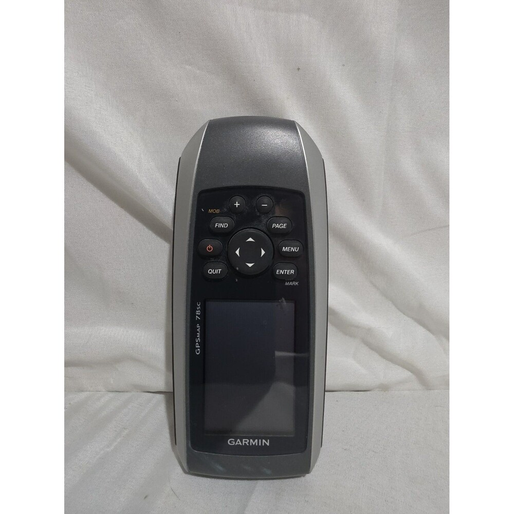 WORKING Garmin GPSMAP 78sc Handheld Marine GPS